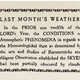 Illustration for article titled Historical Archives: Last Month's Weather